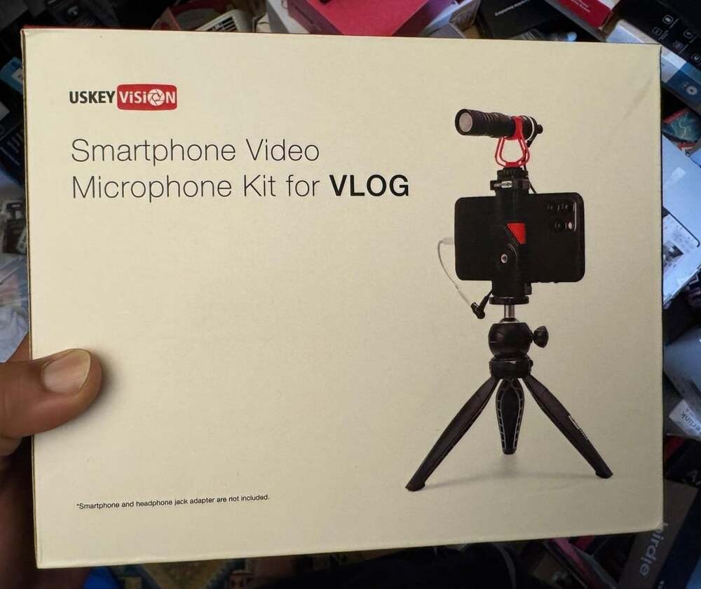 UskeyVision Smartphone Video Microphone Kit for VLOG